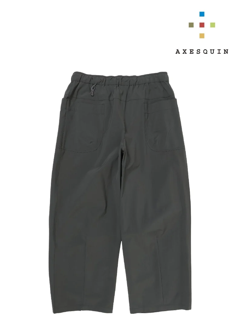 ソフトシェルのカーブパンツ #ケシズミイロ [22048]｜AXESQUIN