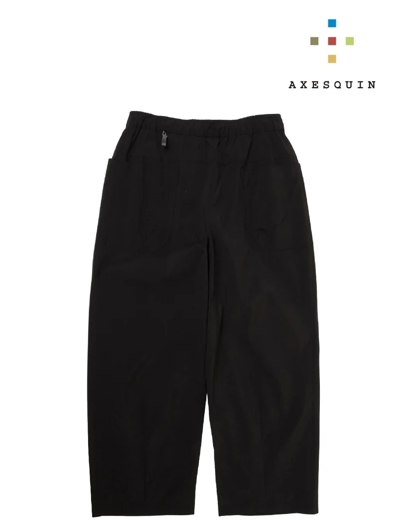 ソフトシェルのカーブパンツ #スミイロ [22048]｜AXESQUIN