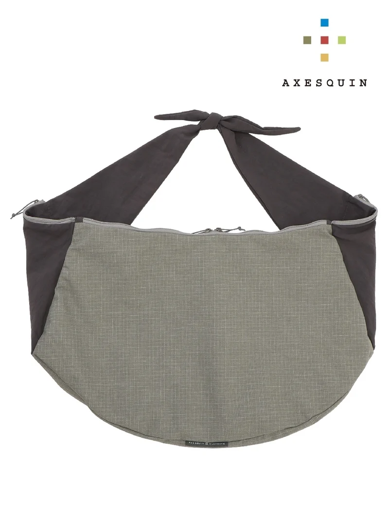 風呂敷包みのようなバッグ #ニビイロ [23002]｜AXESQUIN