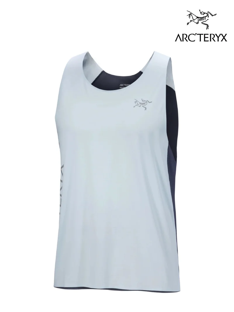 Norvan Downword Logo Tank #Alpine Blue / Dk Strat [X00001034402]｜ARC'TERYX