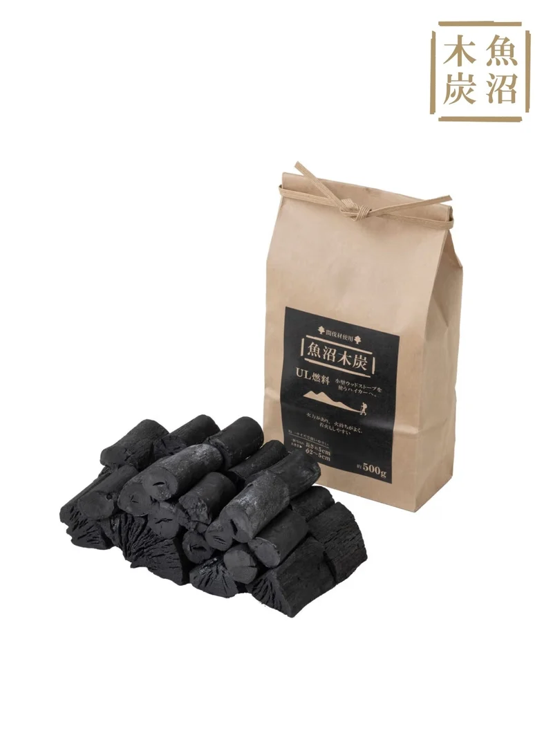 UL燃料 500g [11301]｜魚沼木炭