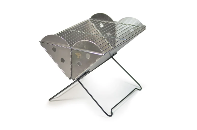 Hopfällbar Grill Flatpack Grill & Firepit - Smidig och Miljövänlig Grill