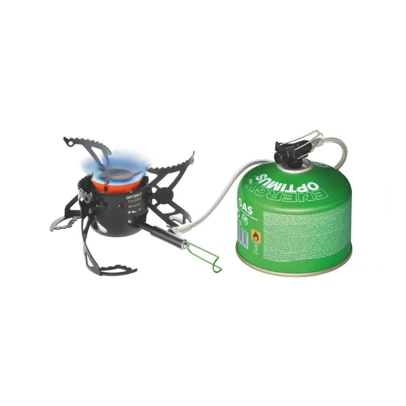 Polaris Multifuel med 0,4 l bränsleflaska - Mångsidigt friluftskök för alla bränsletyper