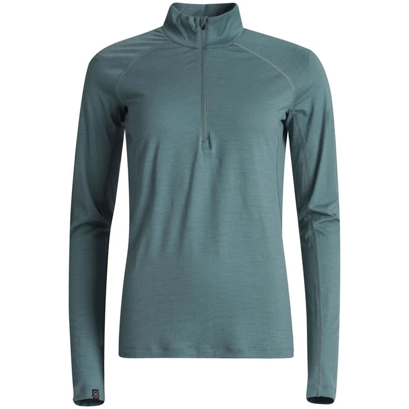 Gimmer Merinoull 1/2 Zip underställ Dam