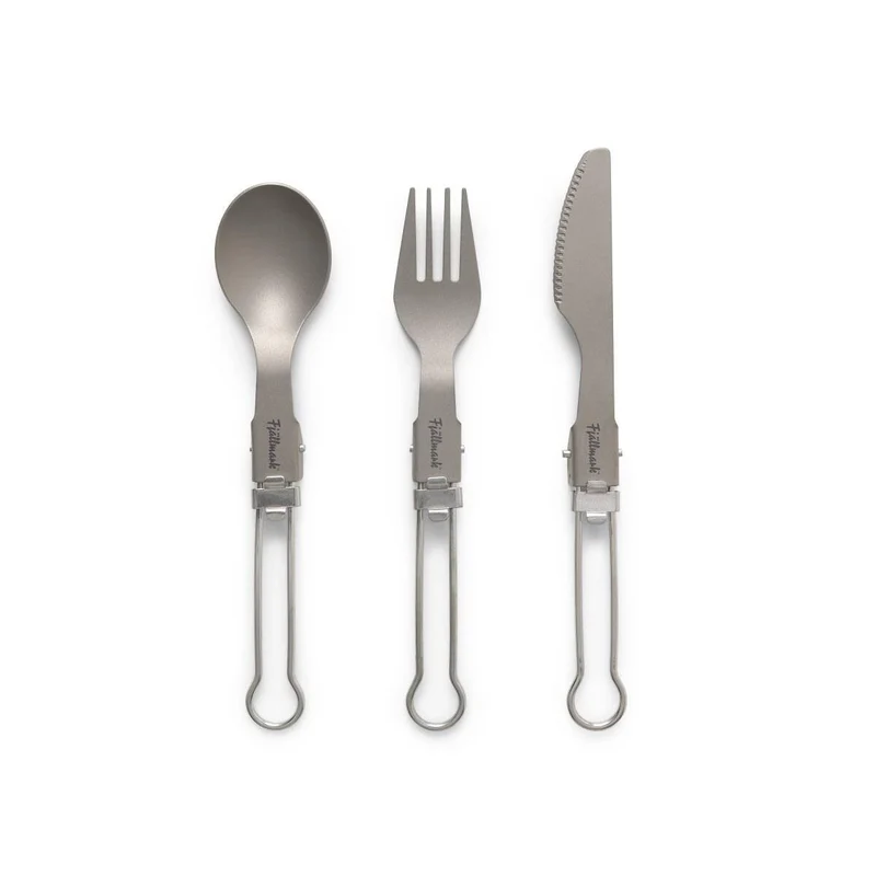 Ultralätt bestick-set i titan