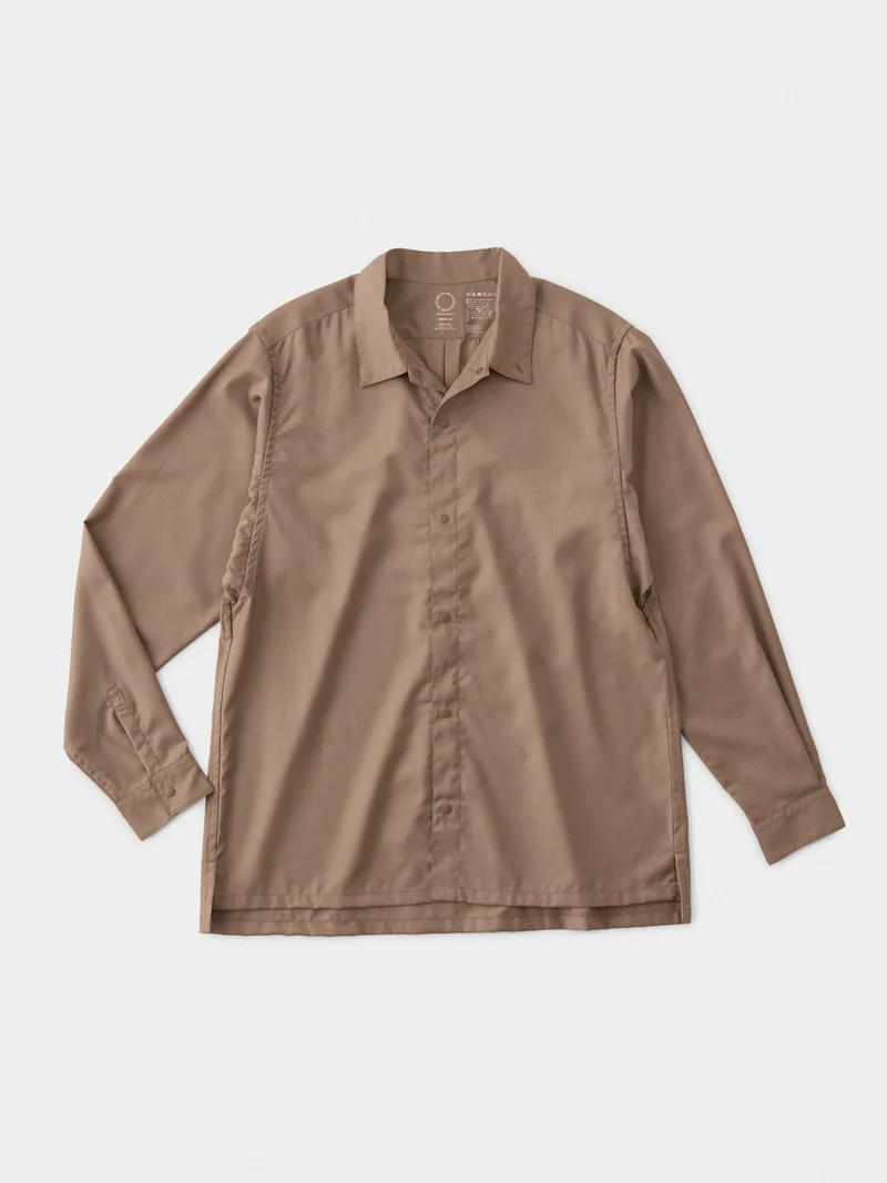 Merino Shirt #Mushroom｜山と道