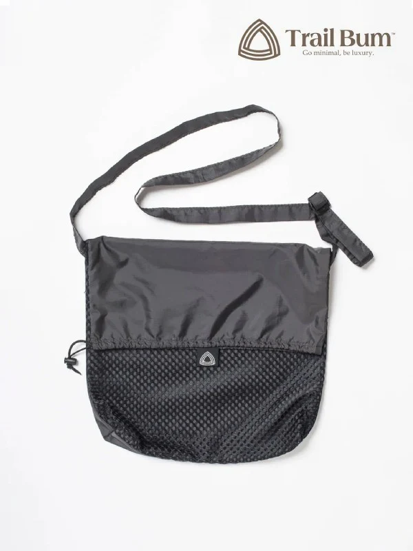 HIKER SACOCHE - TURTLE #Deep Black｜TRAIL BUM
