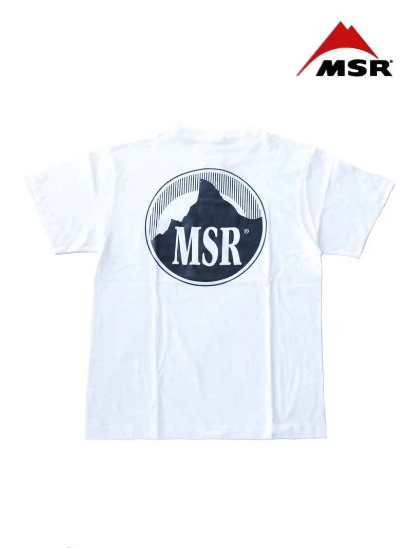 MSR Tシャツ 80'sロゴ #ホワイト [51206]｜MSR
