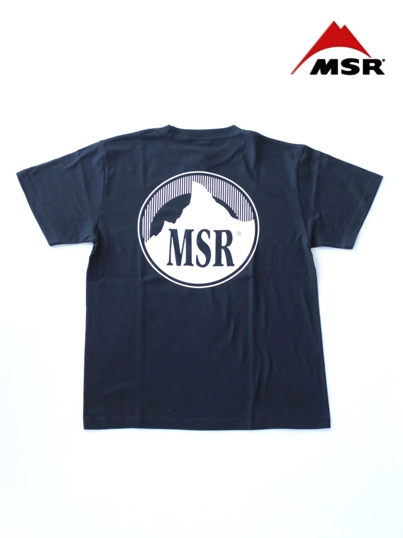 MSR Tシャツ 80'sロゴ #ブラック [51209]｜MSR
