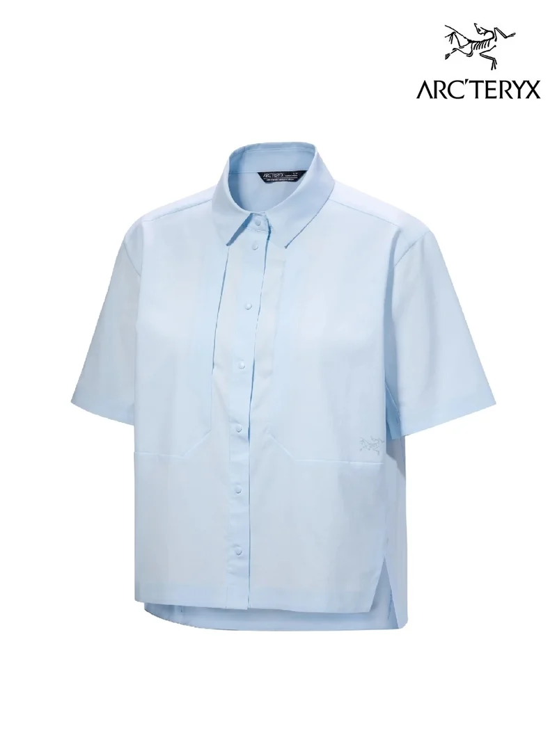 Women's Sima Shirt SS #Alpine Blue [X00000949805]｜ARC'TERYX