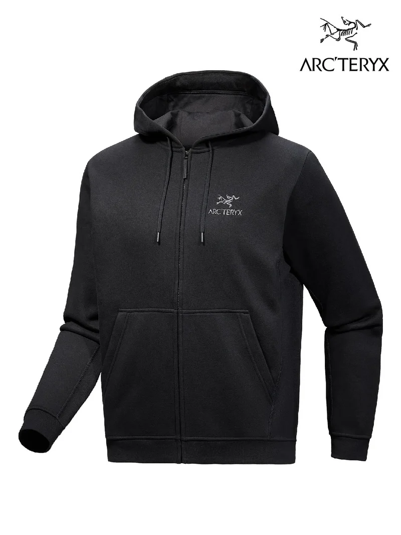 Emblem Fleece Full-Zip Hoody M #Black [X00000992903]｜ARC'TERYX