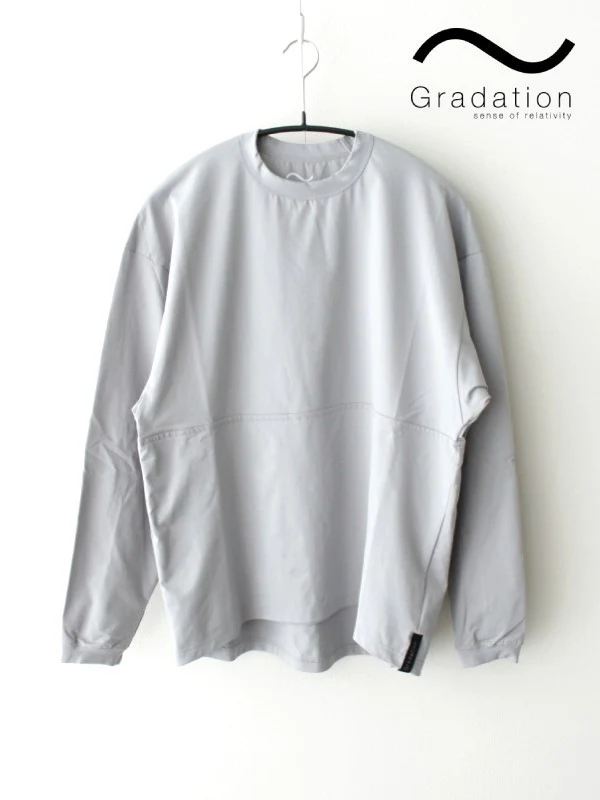 Warm Core L/S TEE #GRAY｜Gradation