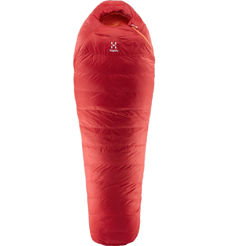 Ursus -2 Down, 205 cm, Rich Red, Sovsäck