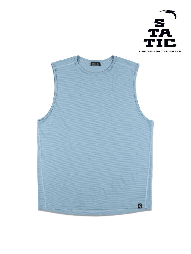 All Elevation Sleeveless M #Steel Blue [35211]｜STATIC