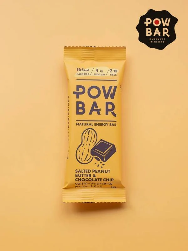 POW BAR #SALTED PEANUT BUTTER & CHOCOLATE CHIP｜POW BAR
