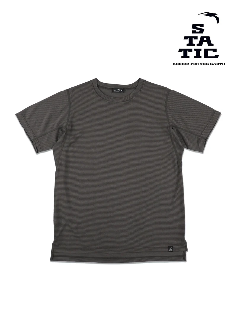 Women's All Elevation S/S #Graphite [35212]｜STATIC