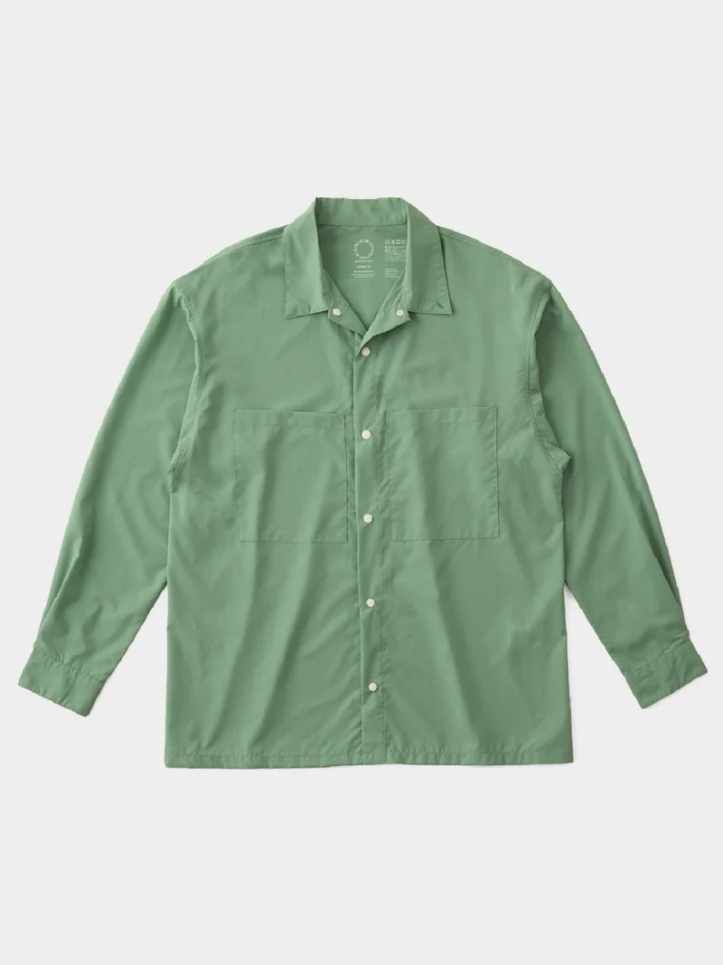 UL Big Pocket Shirt #Peapod ｜山と道