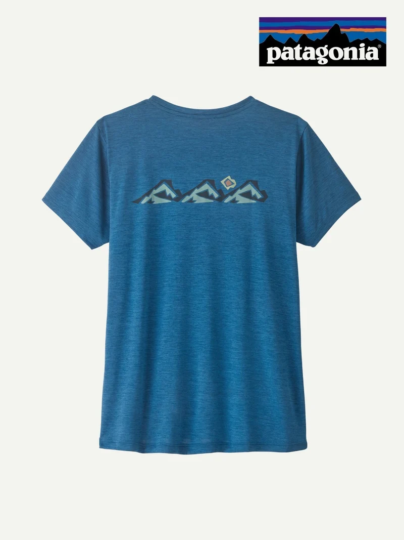 Women's Cap Cool Daily Shirt - Trailcheck #AQBX [45483]｜patagonia
