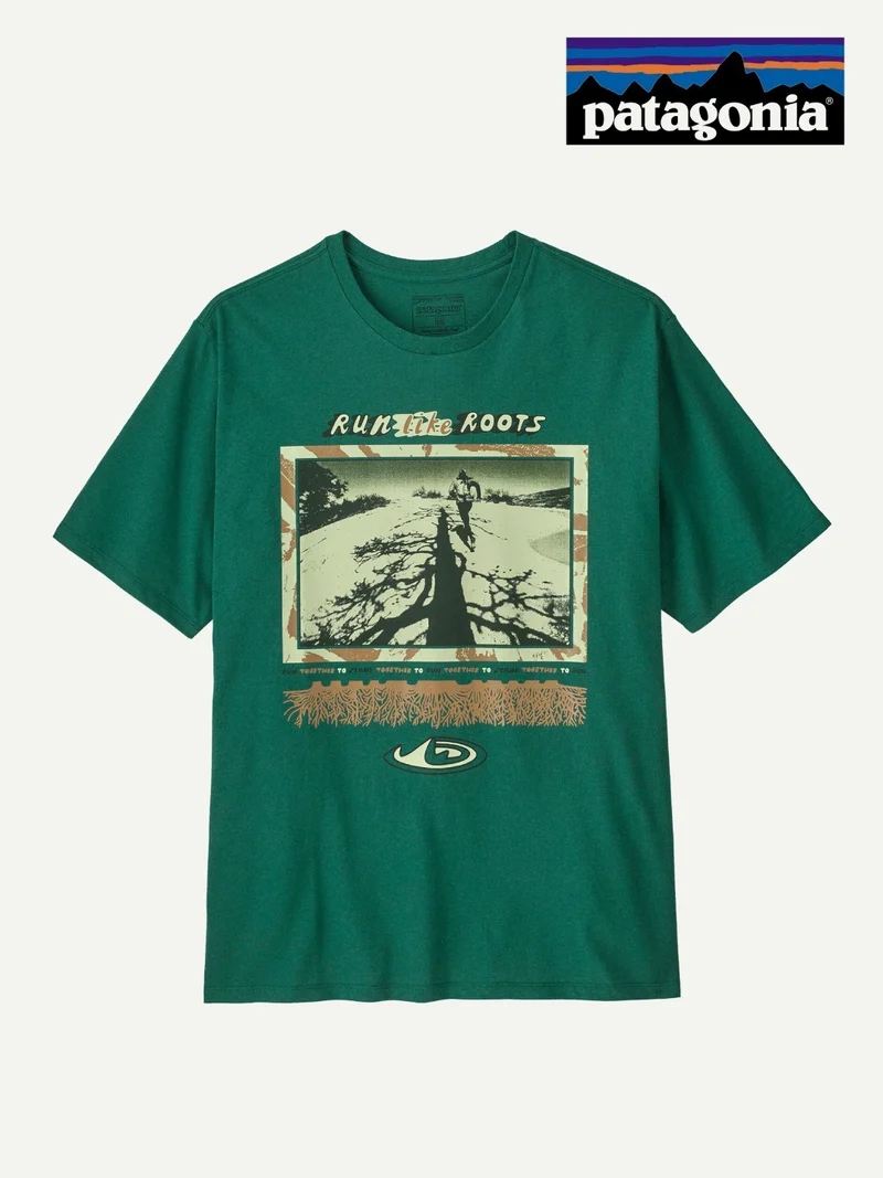 Run Like Roots Responsibili-Tee #GEMG [37874]｜patagonia