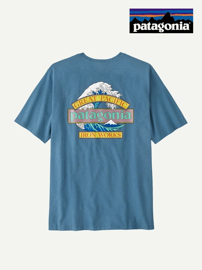 Great Waves Responsibili-Tee #SHRB [37873]｜patagonia