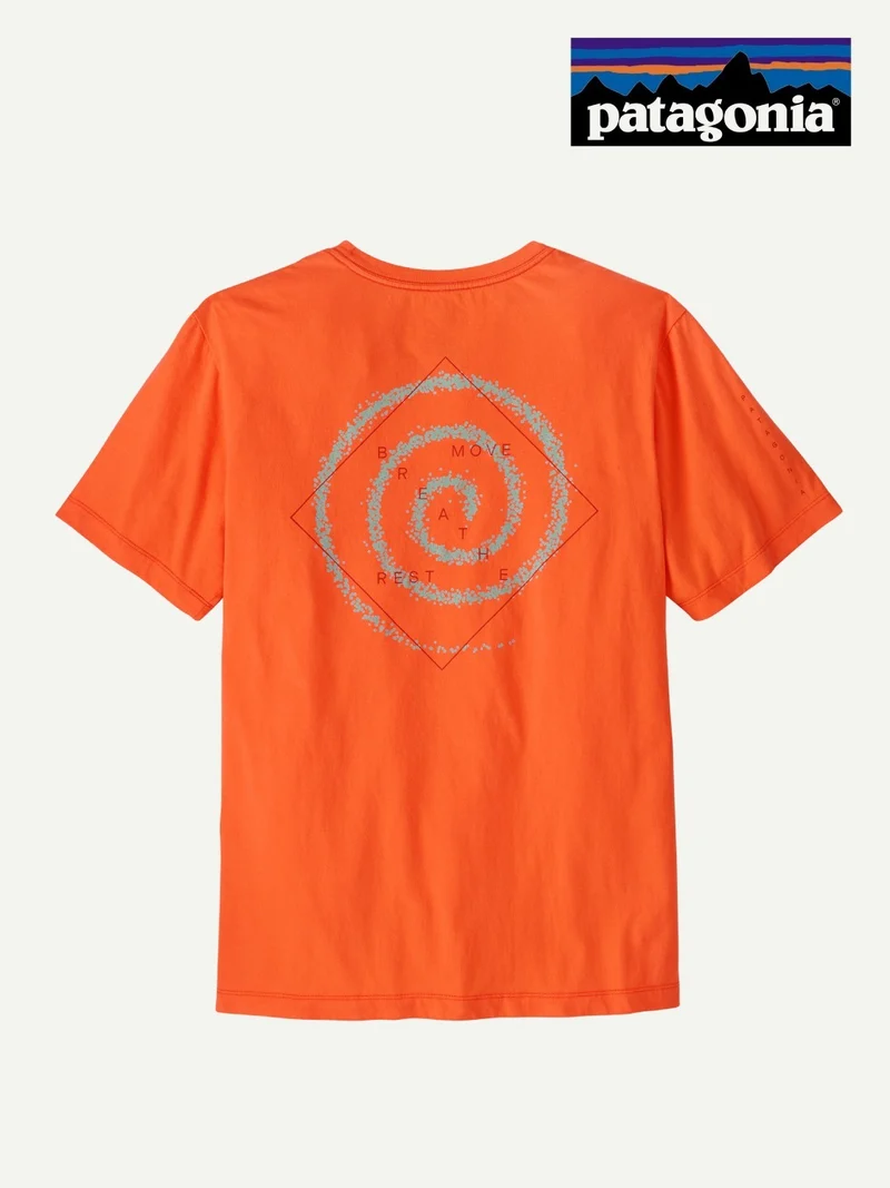 Multi-Pitch T-Shirt #ORPL [37843]｜patagonia