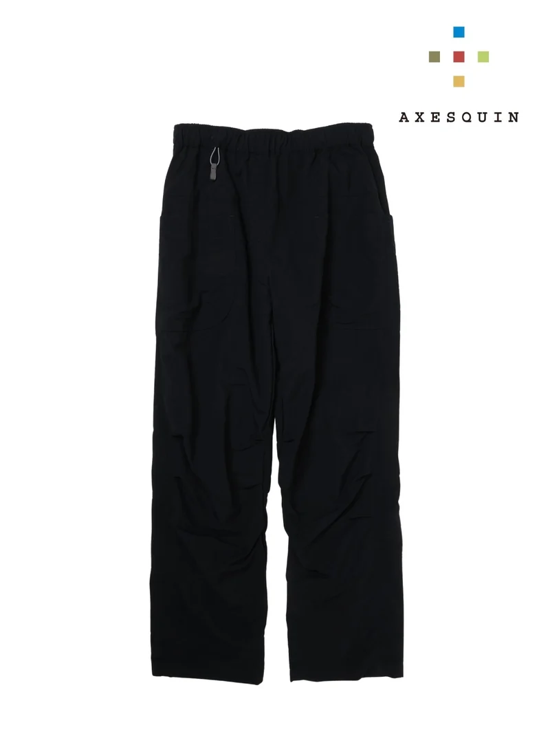 タッサーナイロンのルーズパンツ #カチイロ [22047]｜AXESQUIN
