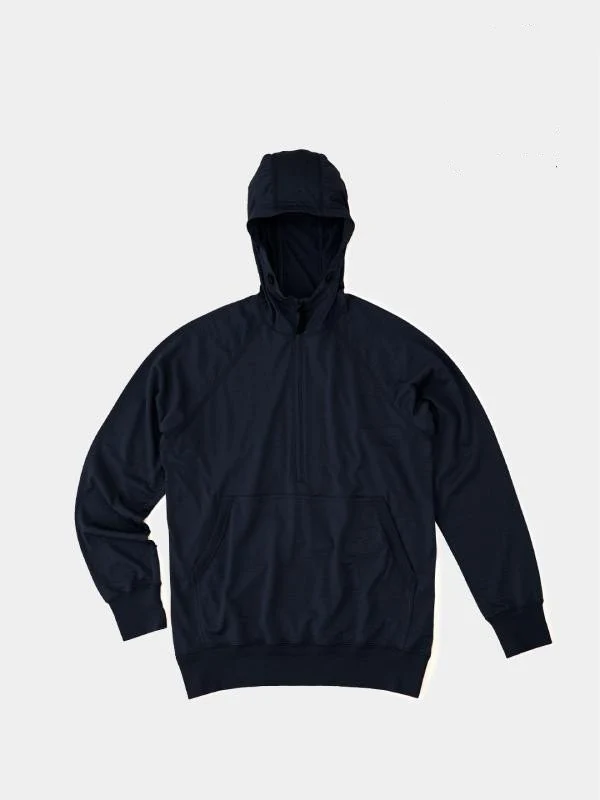 100% Merino Hoody #Navy｜山と道