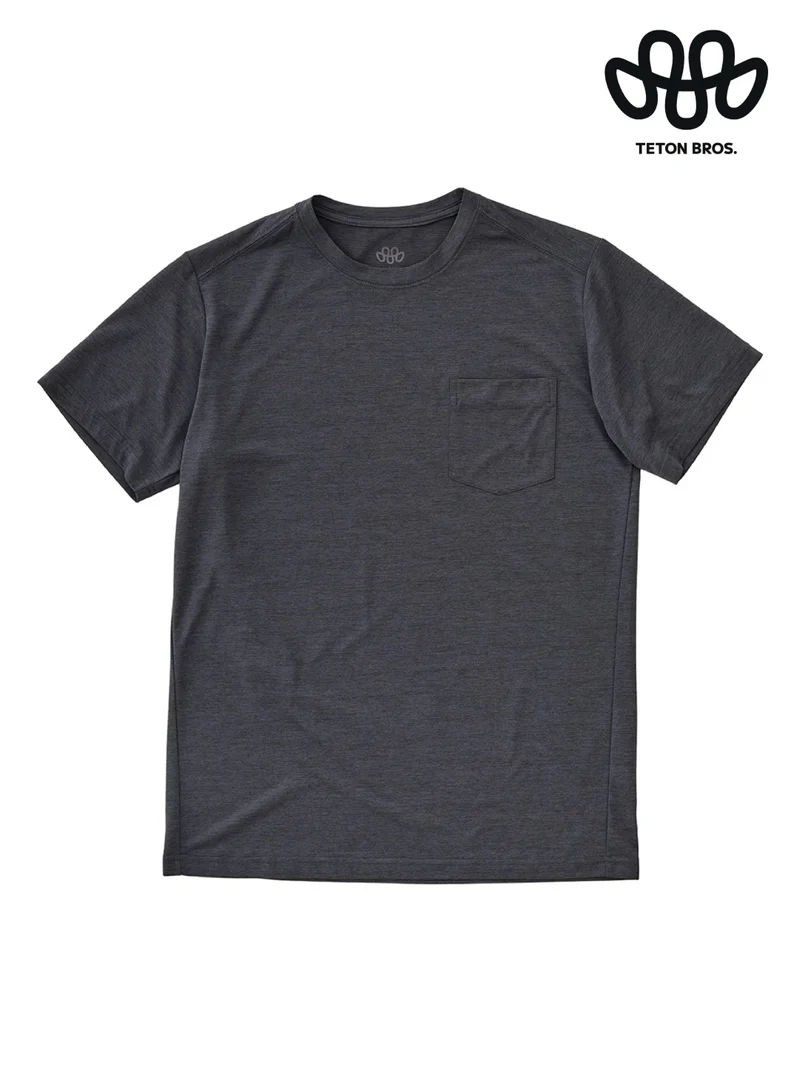 Vapor Pocket Tee #Gunmetal [TB261-29010]｜Teton Bros.