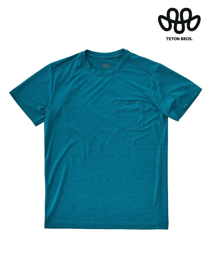 Vapor Pocket Tee #Deep Teal [TB261-29020]｜Teton Bros.