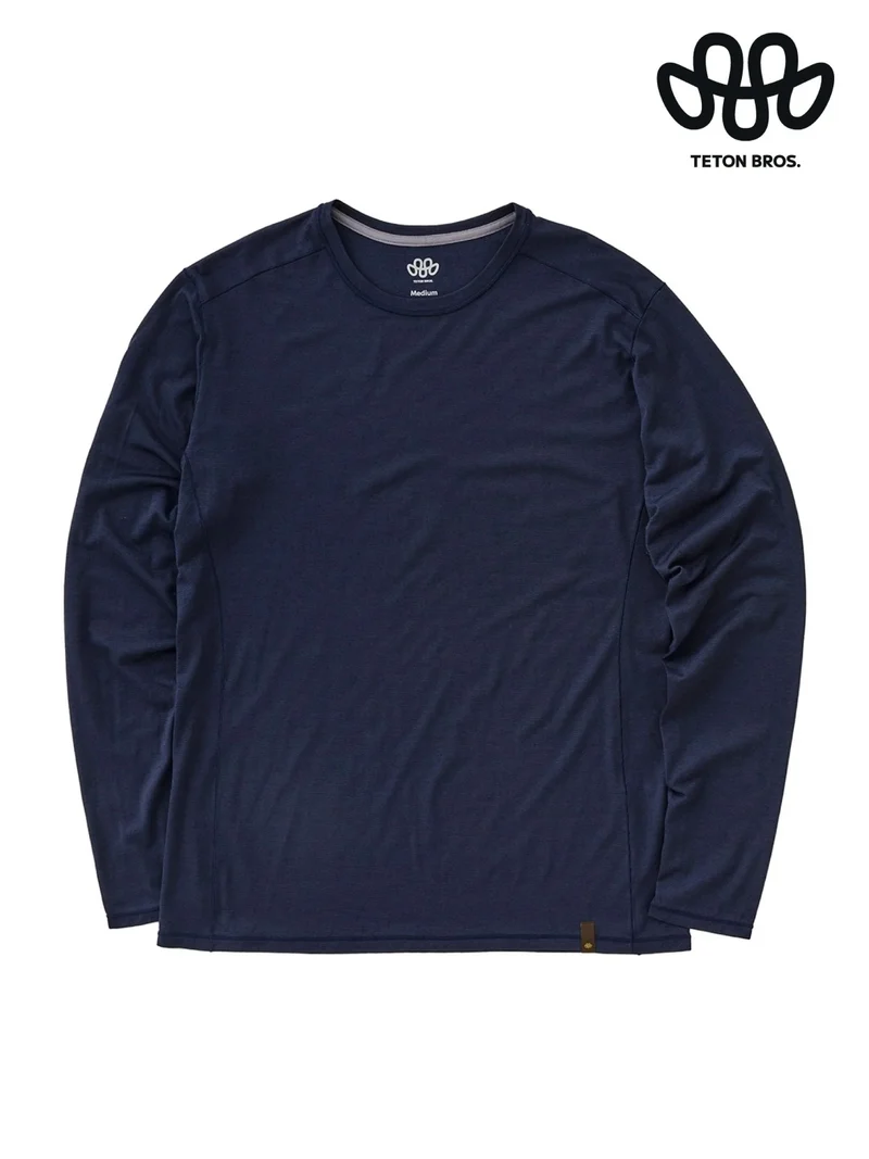 Axio Lite L/S #Navy [TB261-25040]｜Teton Bros.