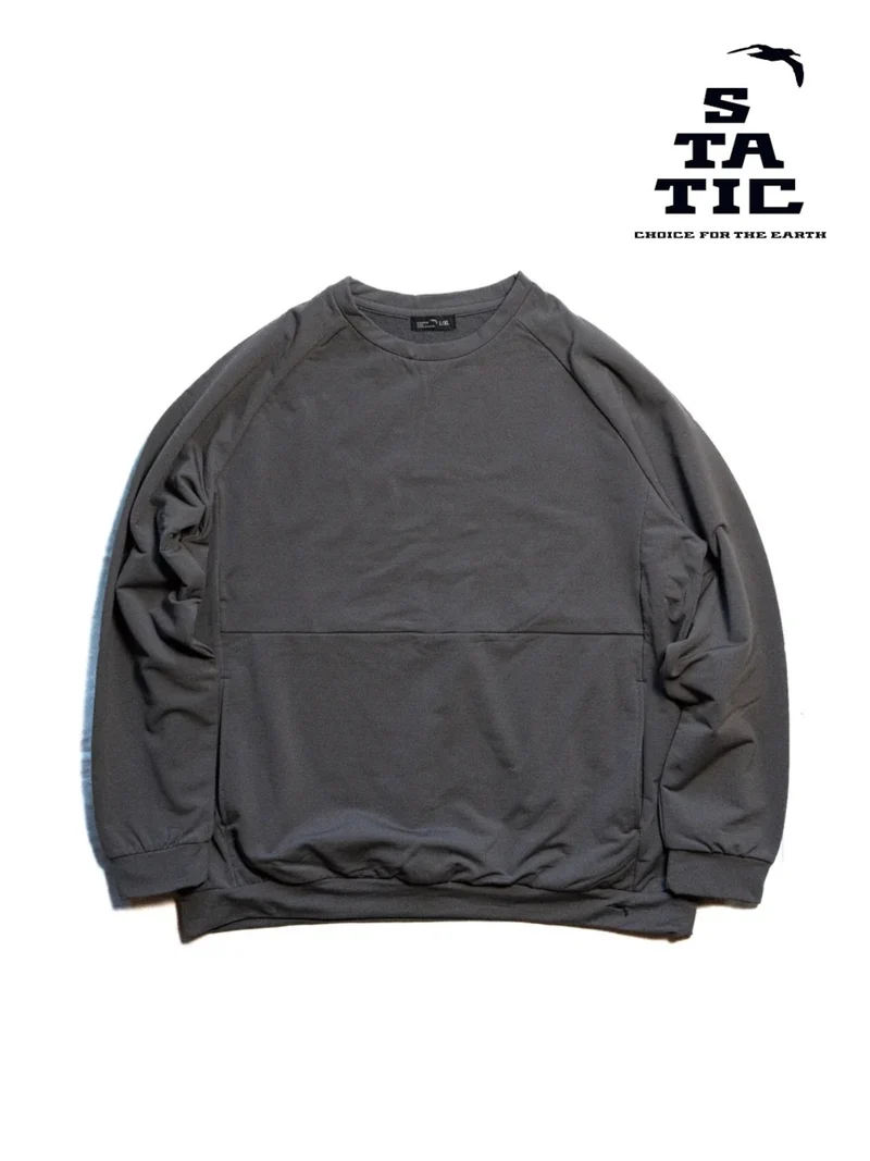 Verve Relax Crew #Carbon [105500]｜STATIC