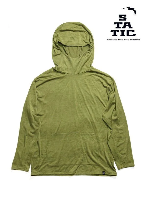 RAW L.W. HOODY #Leaf [100923]｜STATIC