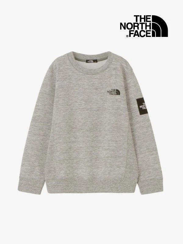 Kid's Square Logo Crew #Z [NTJ12117]｜THE NORTH FACE