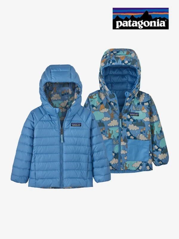Baby Reversible Down Sweater Hoody #ANBD [61372]｜patagonia