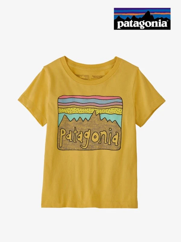 Baby Regenerative Organic Certified Cotton Fitz Roy Skies T-Shirt #SUYE [60420] ｜patagonia