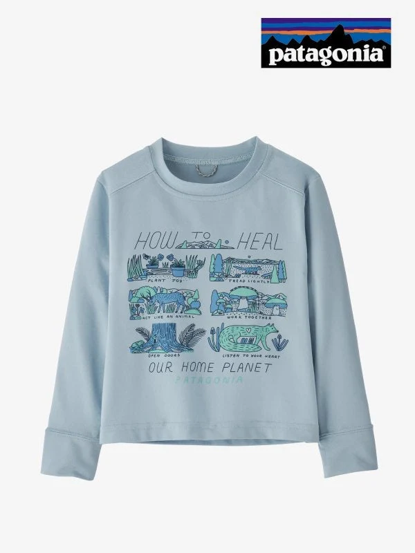 Baby Long Sleeved Capilene Silkweight T-Shirt #HTSM [61246] ｜patagonia