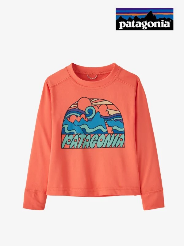 Baby Long Sleeved Capilene Silkweight T-Shirt #FCRL [61246] ｜patagonia