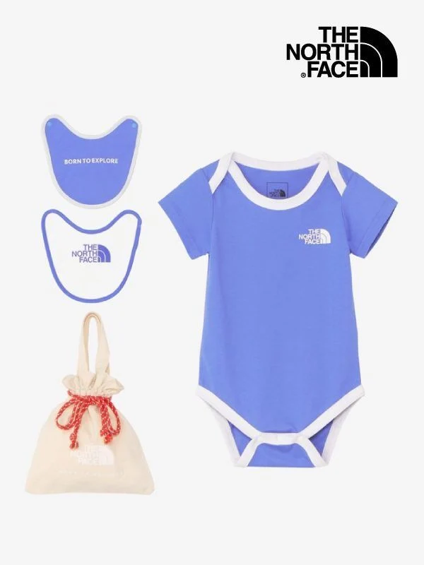 BABY S/S ROMPE 2P BIB #SO [NTB12354]｜THE NORTH FACE