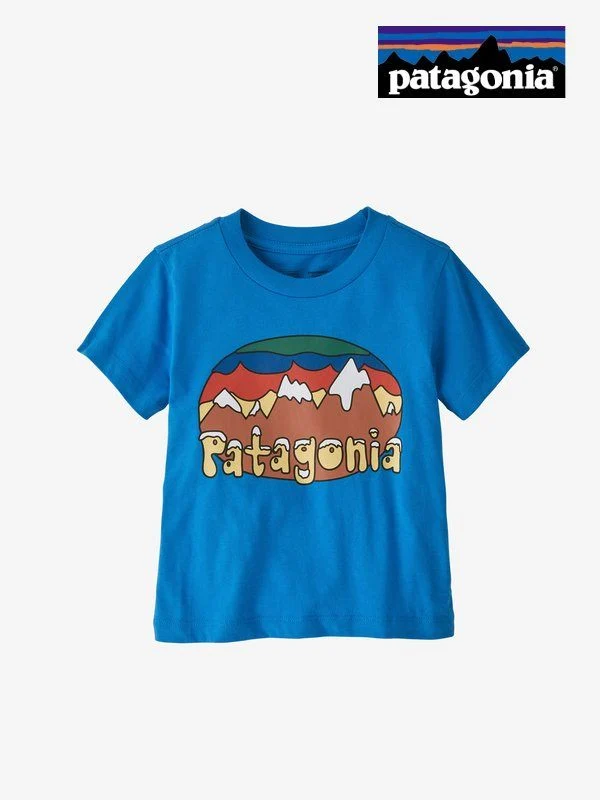 Baby Fitz Roy Flurries T-Shirt #VSLB [60382]｜patagonia