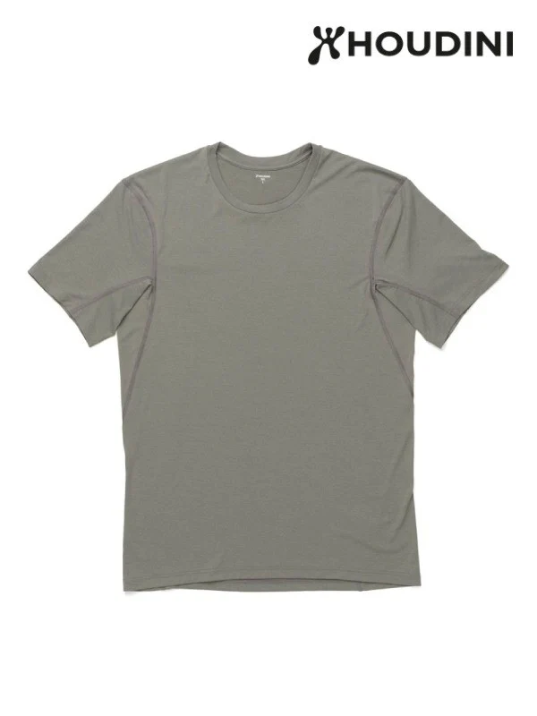 Men's Pace Air Tee #Geyser Grey [860019]｜HOUDINI