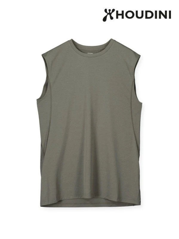 Men's Pace Air Tank #Geyser Grey [860021]｜HOUDINI