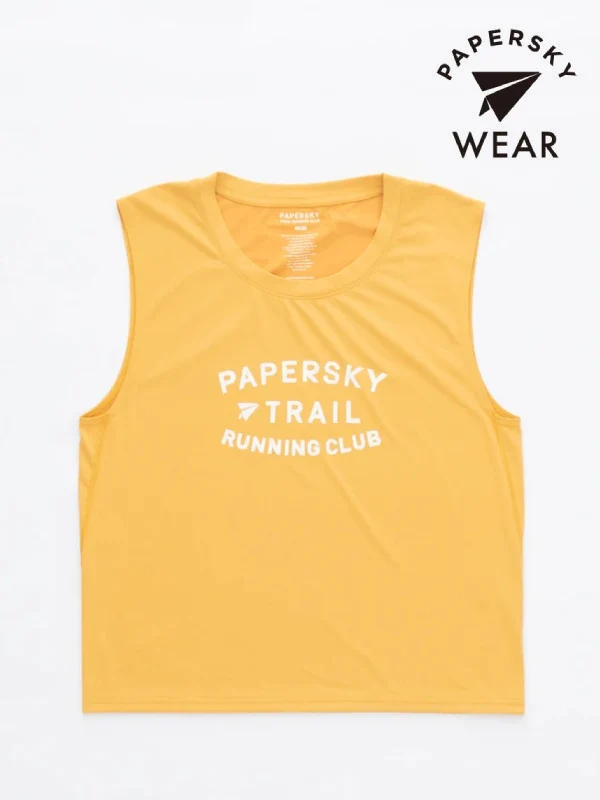 Apres Run Team-TANK TOP #YELLOW [PS241025]｜PAPERSKY WEAR