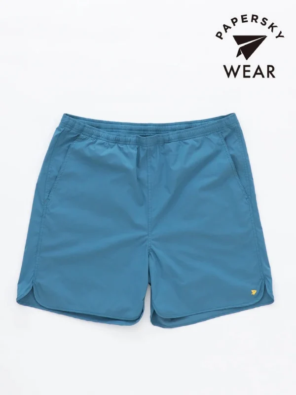 Apres Run ROUND SHORTS #BLUEGRAY [PS241022]｜PAPERSKY WEAR