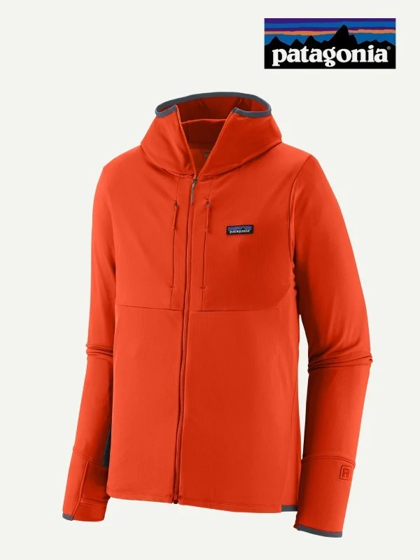 Men's R1 Thermal Full-Zip Hoody #PLNO [40600]｜patagonia