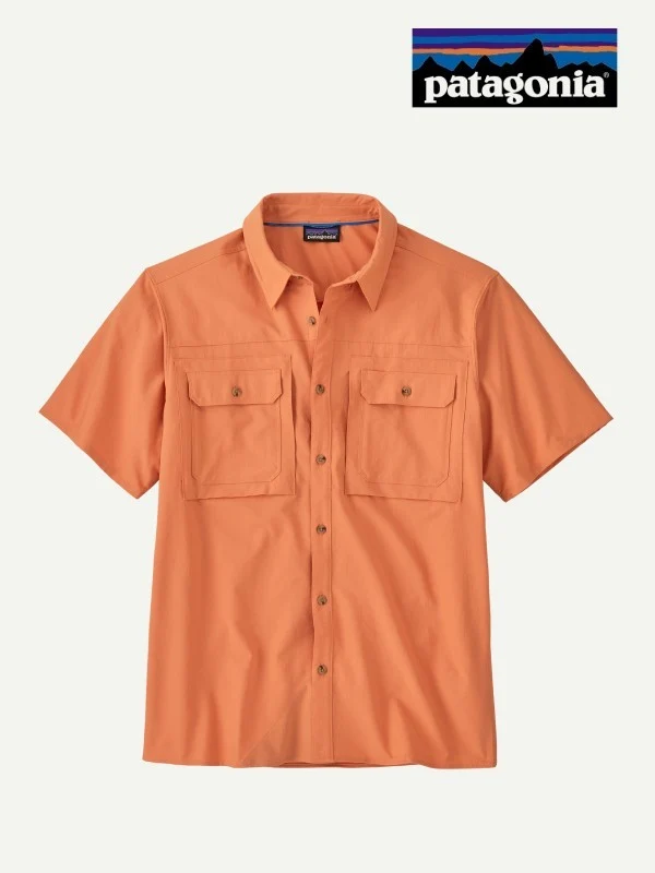 Men's S/S Self Guided Sun Shirt #RKML [41835]｜patagonia