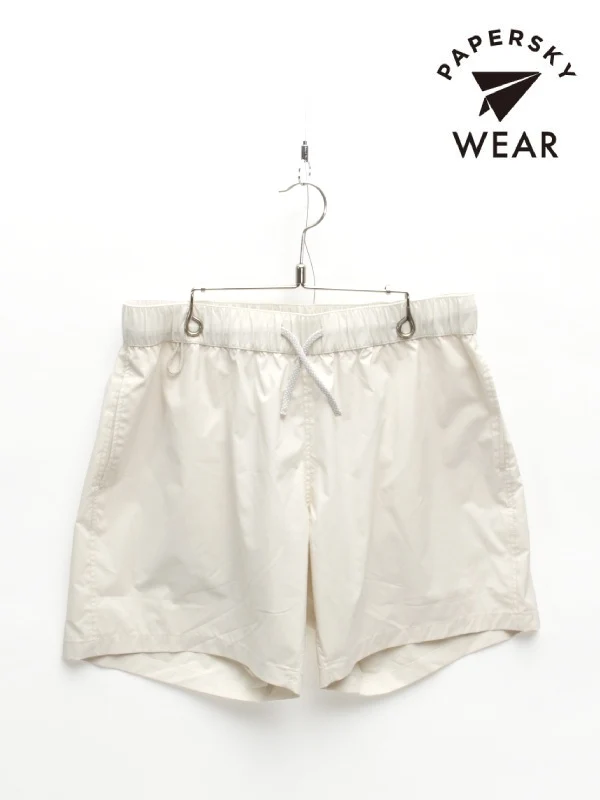 SURUGA BAY SHORTS 02 #04 ECRU [PS251001]｜PAPERSKY WEAR