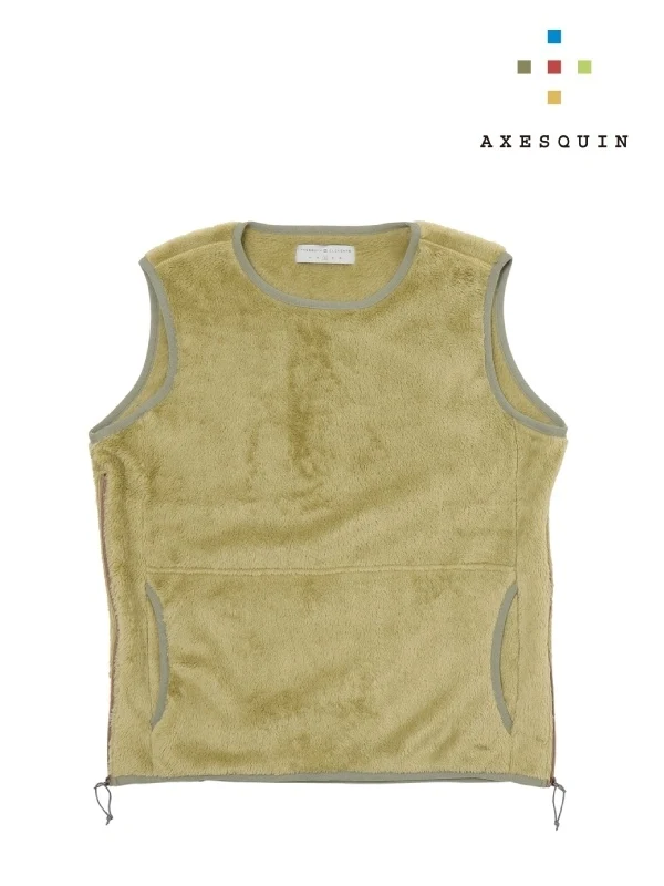 ハイロフトフリースのベスト #コビチャ [021107]｜AXESQUIN