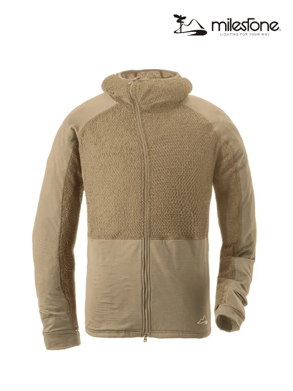 Cloud Hoody #SUZUME BROWN [MSRH-002]｜milestone
