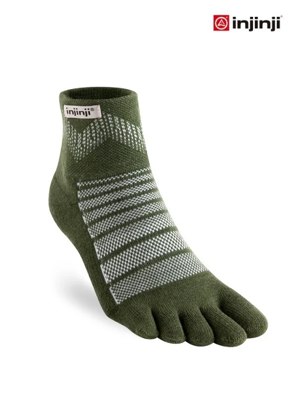 アウトドアＭＷミニクルーウール #フォレスト [223630]｜injinji