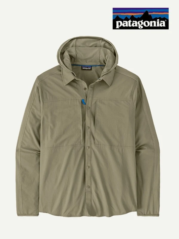 Men's River Rambler Hybrid Sun Hoody #RVGN [41785]｜patagonia